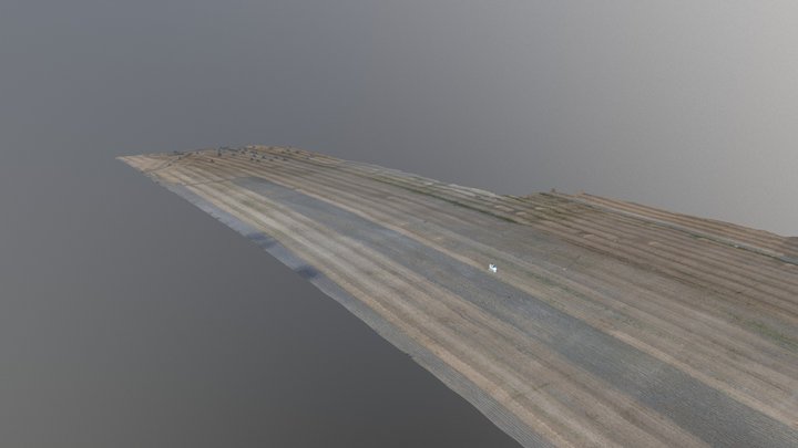 Cartographie d'une terre agricole de 65 acres 3D Model