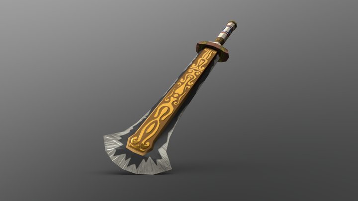 Ganondorf's Sword 3D Model