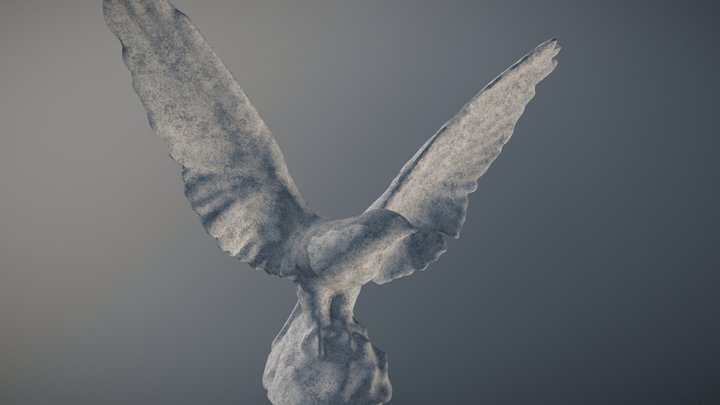 Eagle statue 3D Model