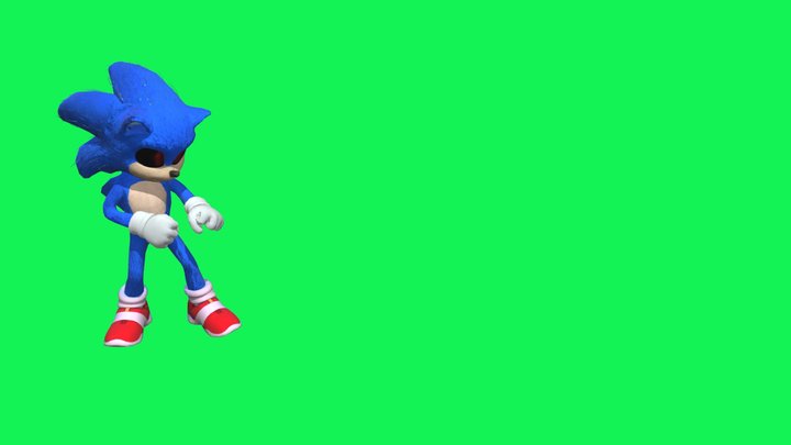 Shoulder Throw, Victim why soni.exe is sonic 3D Model