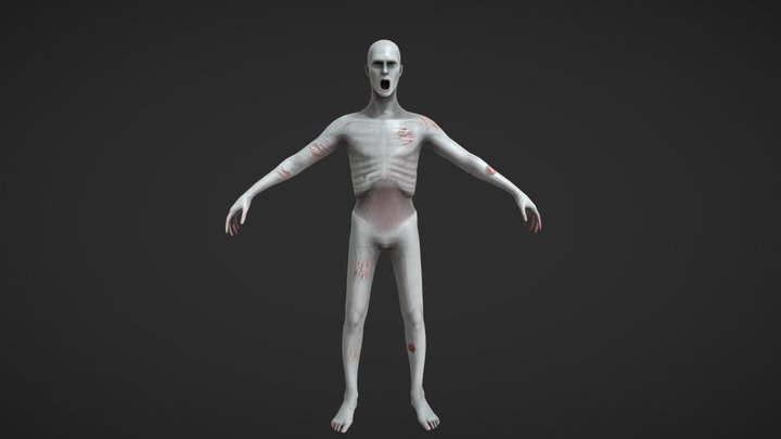 Zombie | Game Ready 3D Model