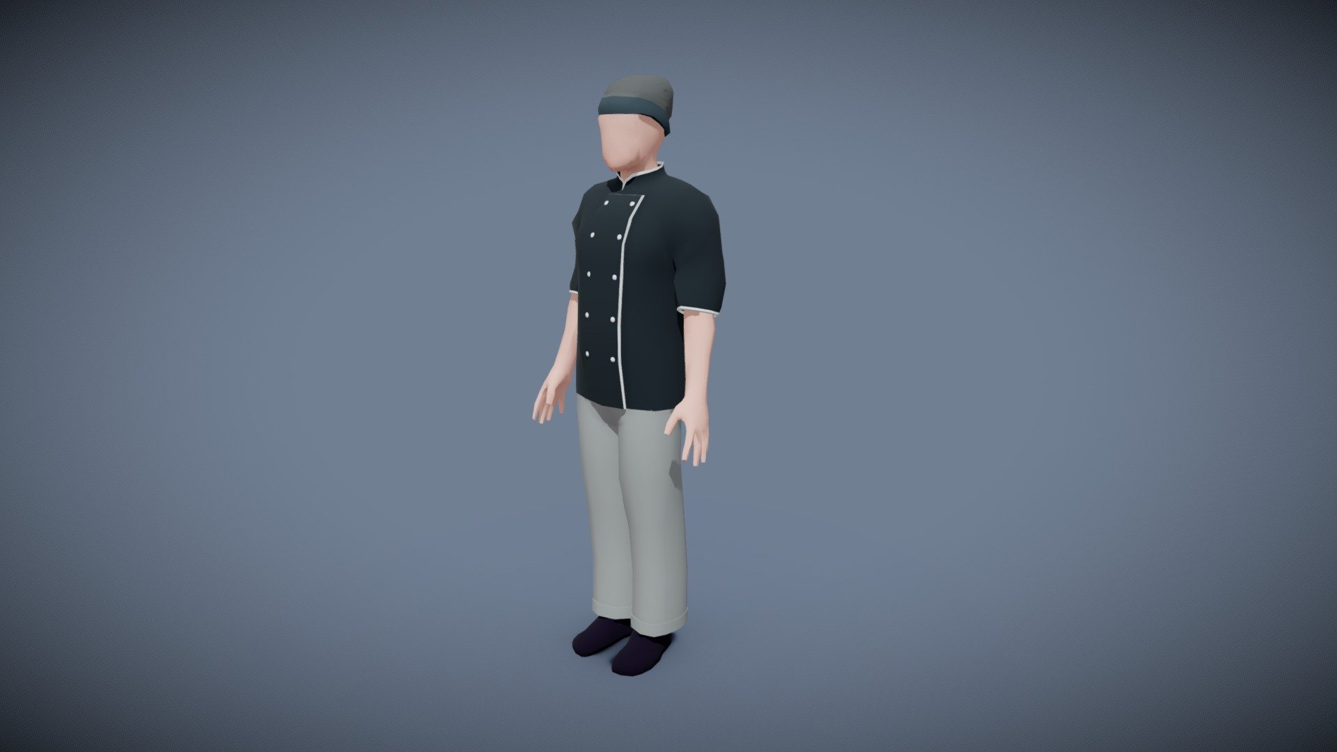 CHEF MAN BASE CHARACTER - Buy Royalty Free 3D model by TankStorm ...