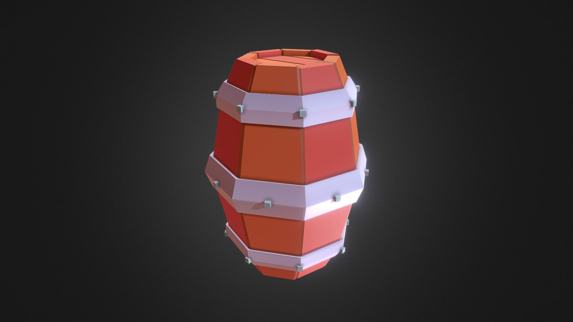 Ejercicio 4. Barril Lowpoly