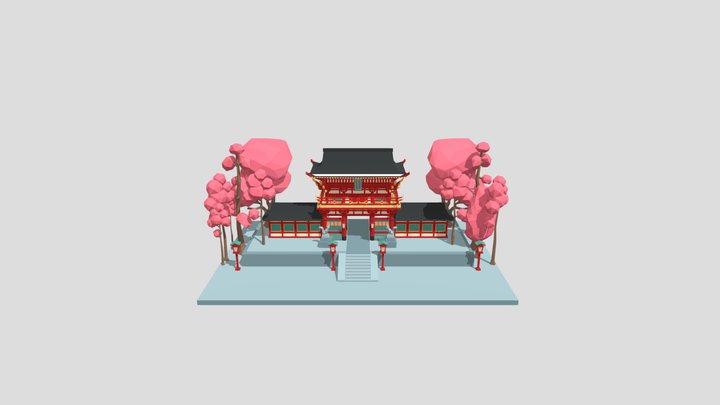 Fushimi Inari Taisha 3D Model