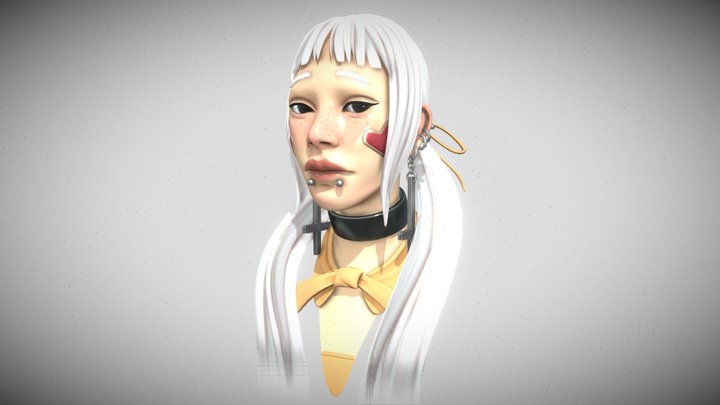Gal - Concept by Pavel Hristov 3D Model