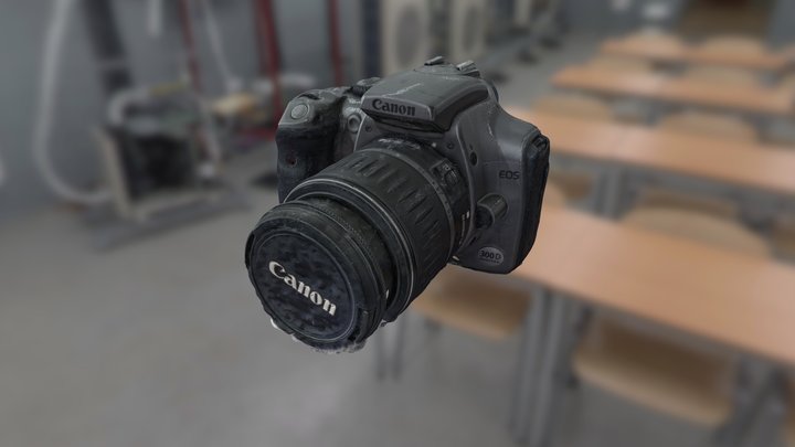 Canon Eos 300D 3D Model