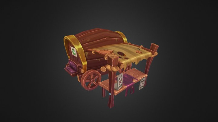 Fruitimal Wagon 3D Model