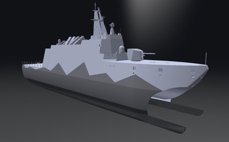 ROC Navy PGG 3D Model