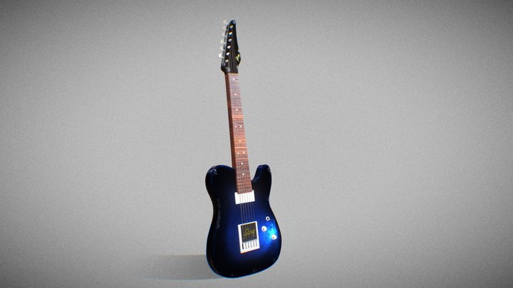 Guitarra Gibson 3D Model