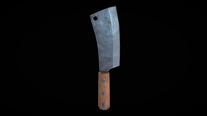 Chopping knife 3D Model