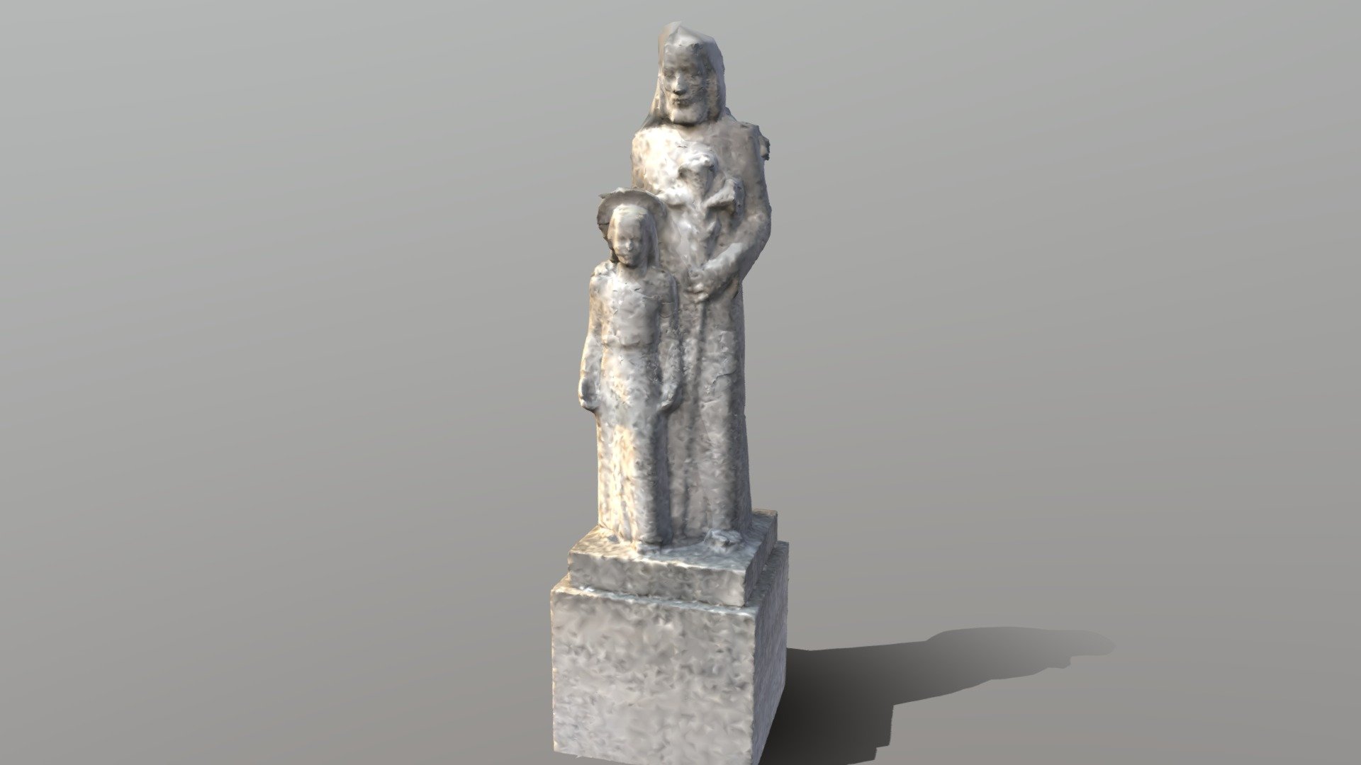 Statue am St. Josef-Stift Celle