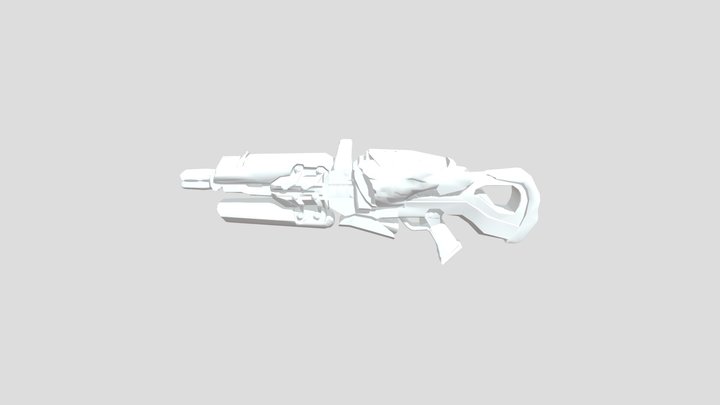 Widowmaker gun model 3D Model