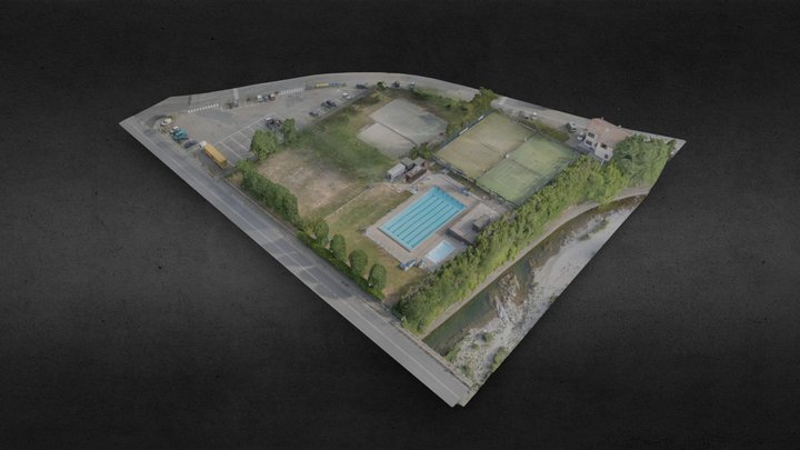 Sports Area 3D Model