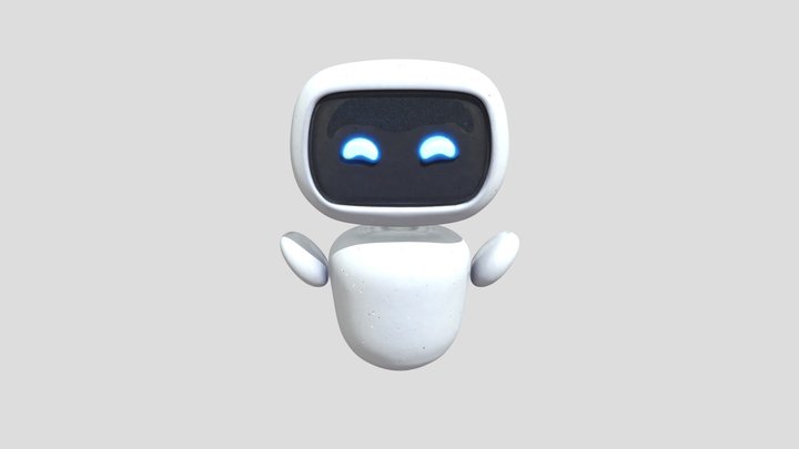 HappyBot 3D Model