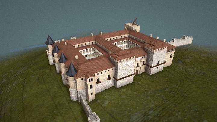 El Alcázar de Carlos I 3D Model