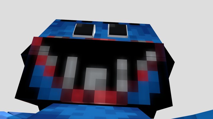 Huggywuggyminecraft bendythedemon18jumpscare bug 3D Model