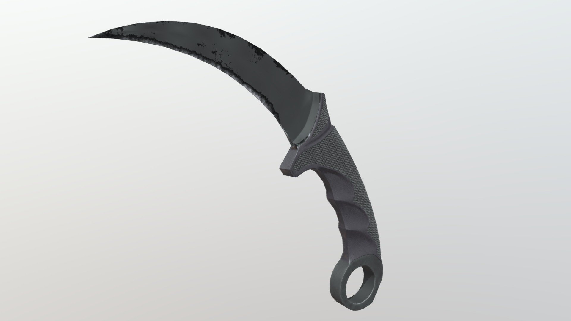 Karambit Dagger - 3D model by Jade(Chandler) Ott (@jadesparrowott ...