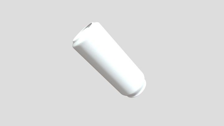 500ml Can 3D Model