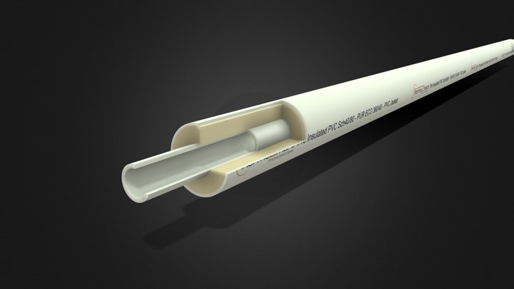 ThermoZmart – Tubería Pre aislada 3D Model