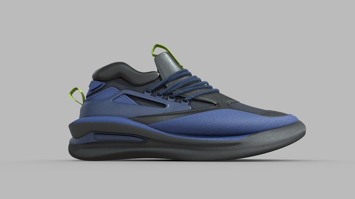 Substance Painter Shoe Test 3D Model