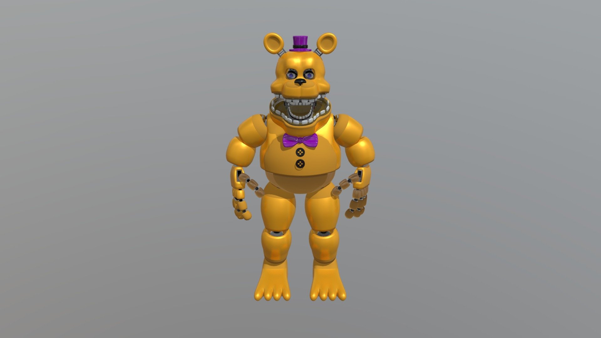 Fredbear - Download Free 3D Model By Leekev000 [919548b] - Sketchfab