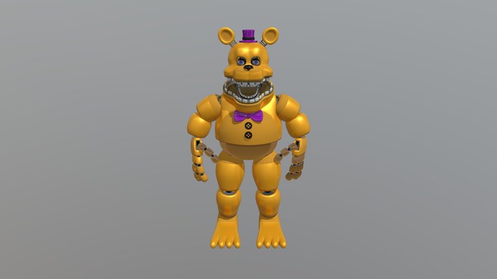 Fredbear 3D Model
