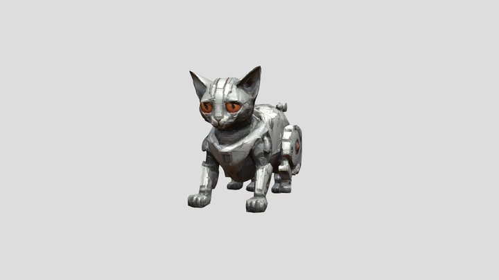 CyberCat 3D Model