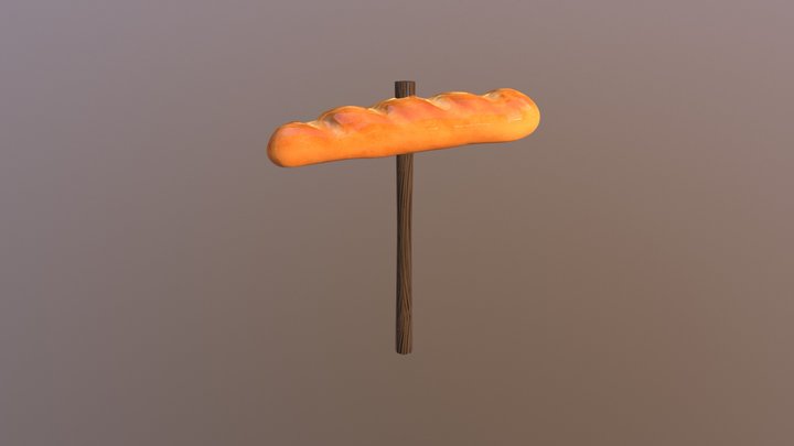 Pioche juste pour deconner 3D Model