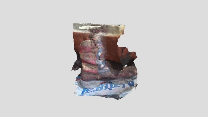 Cowboy Boot 3D Model
