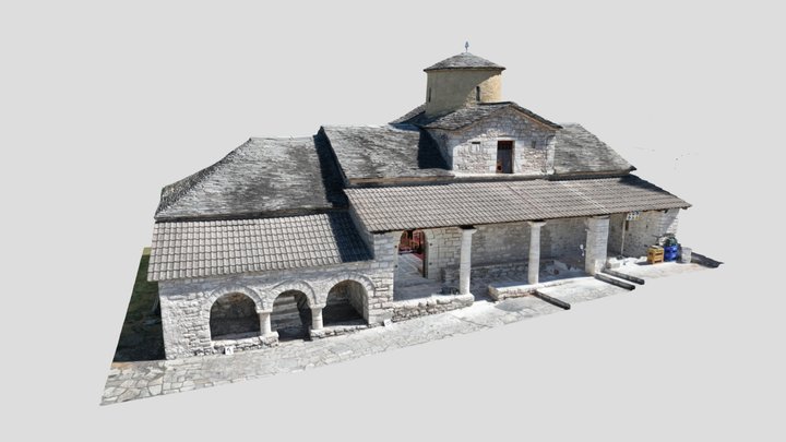 3D - Ι.Ν. Αγίων Αποστόλων Πέτρου και Παύλου 3D Model