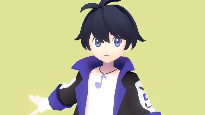 Soraru 3D Model