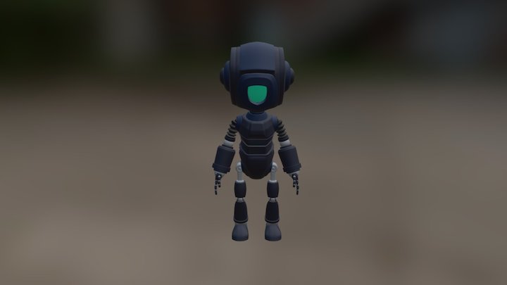 Minion Robot 3D Model