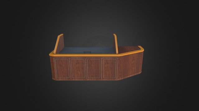 Ace Attorney: Gallery 3D Model