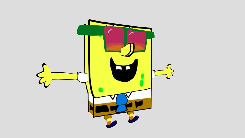 Romyblox Style Spongebob Model