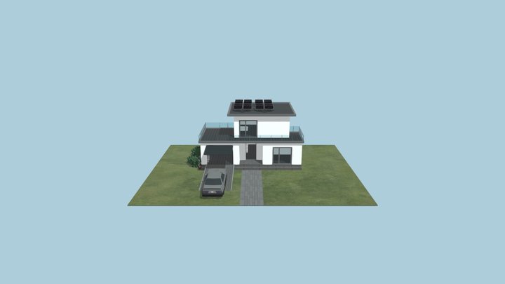 Hi-tech 3D Model
