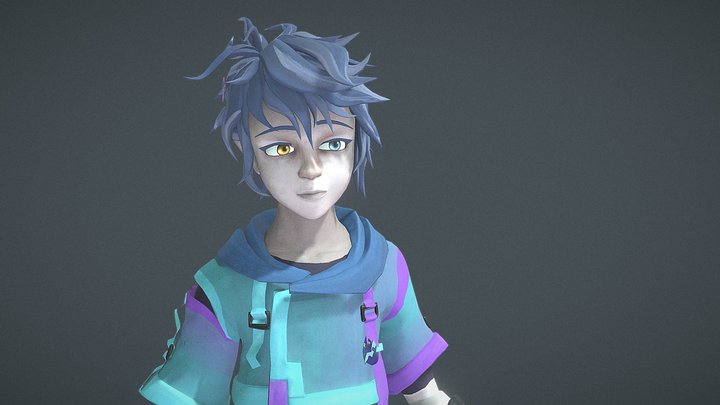 OC_model Luciel Astorgrin 3D Model