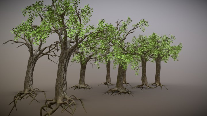 trees (new) – Modello 3D gratuito STL