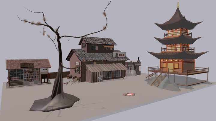 [ HW XYZ School ] pokraska 3D Model