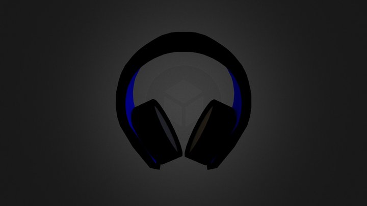 PlayStation Headset 3D Model