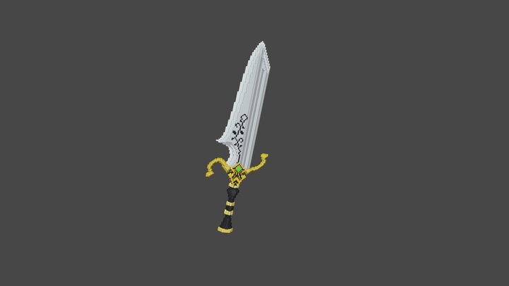 luxury_dagger 3D Model