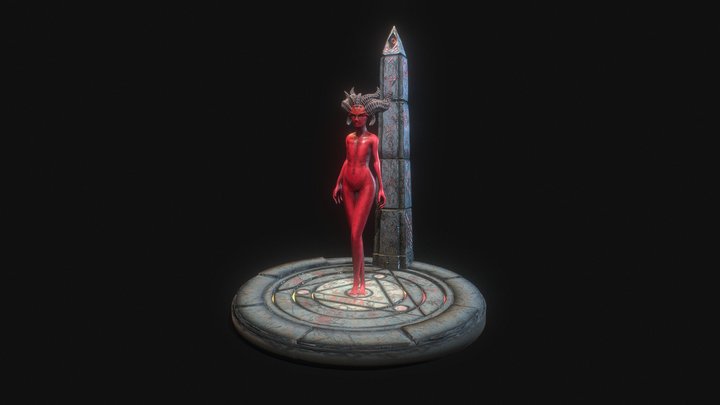 Lilith from Diablo 4 (rebirth) 3D Model