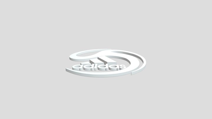 Adidas logo 3D Model