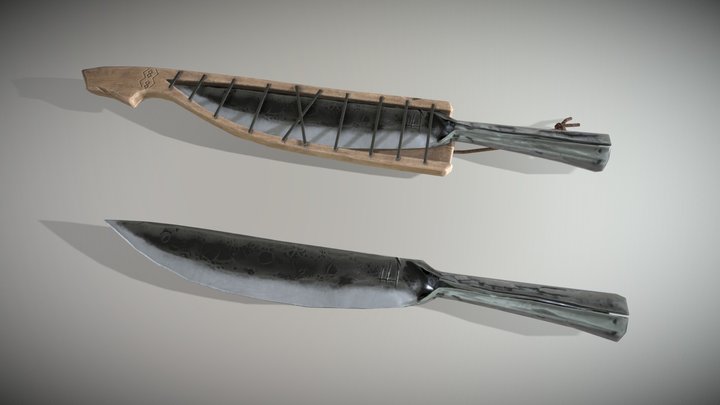 Taiwan Knife 3D Model