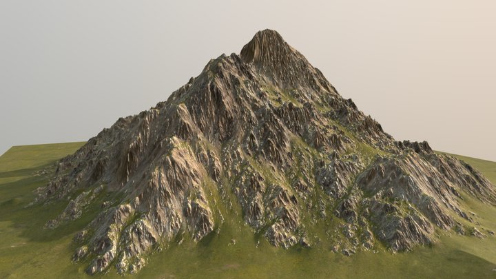 Rocky Mountain 3D Model