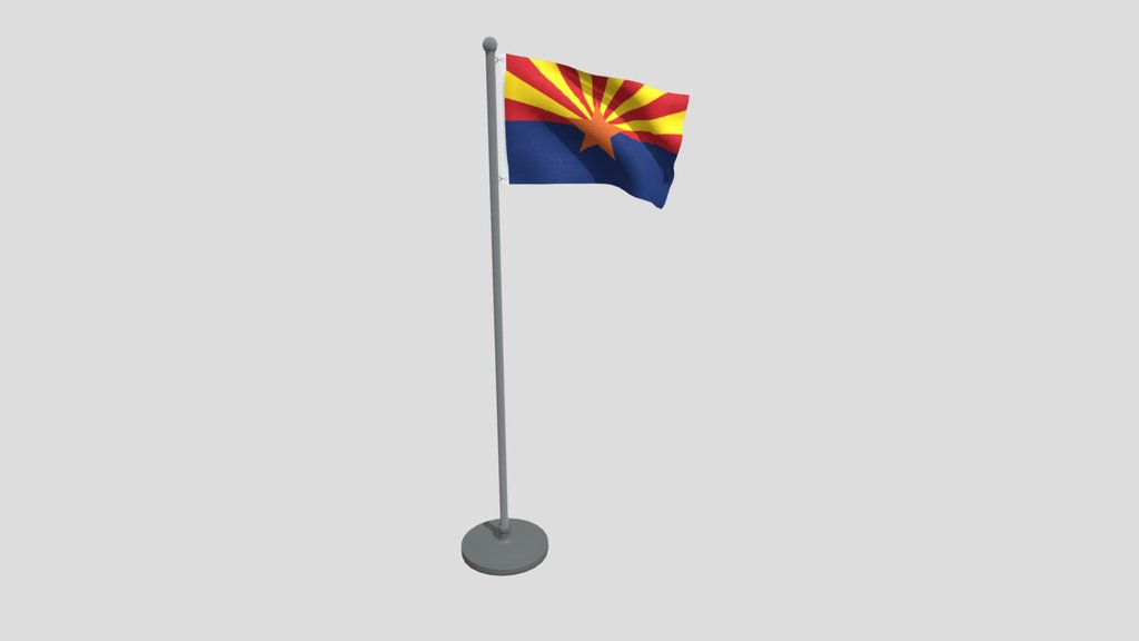 Animated Flag Of Arizona State