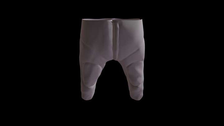 Character pants 3D Model