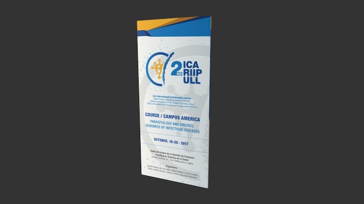 2nd ICA-RIIP-ULL Course Brochure 3D Model