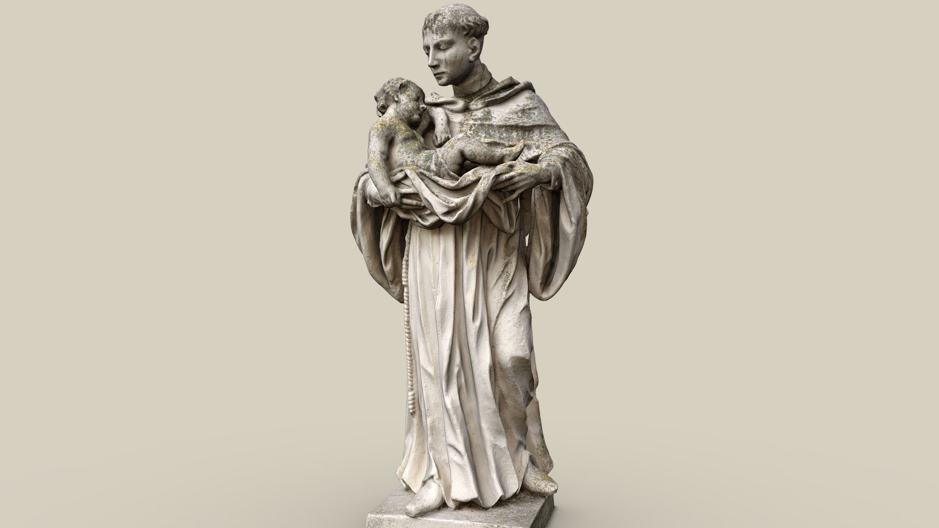Hl. Antonius — Sketchfab embed 3D viewer