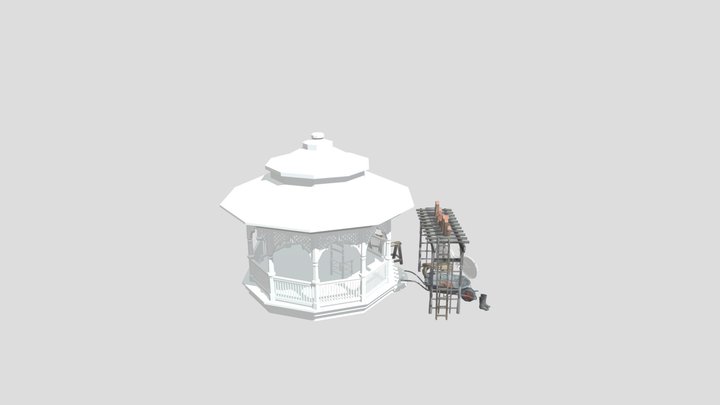 2 More Detailed Props 3D Model
