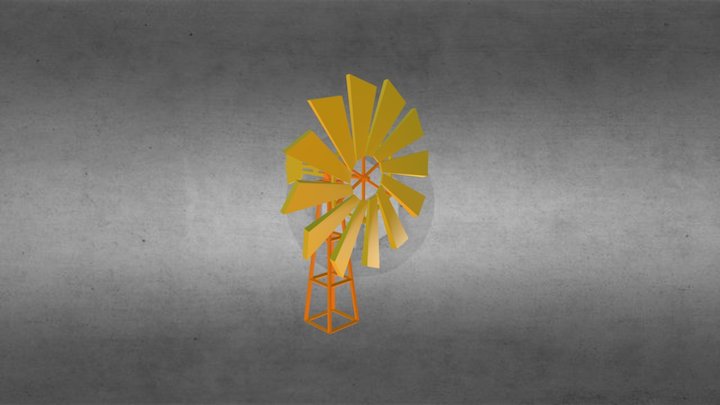 Windmill 2 3D Model